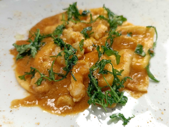 ravioletto materia prima ristorante di pesce pescara