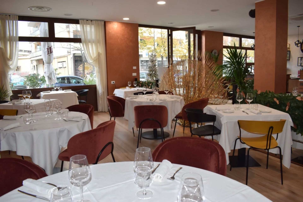 sala materia prima ristorante di pesce a pescara