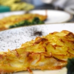 Orata in crosta di patate e rape