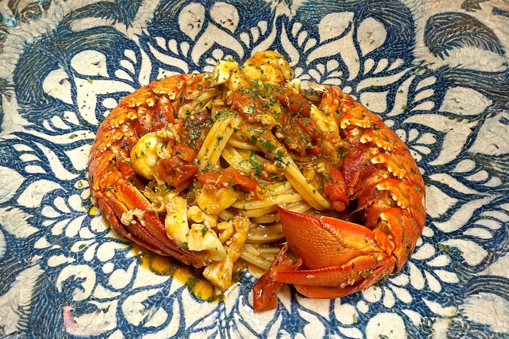 aragosta materia prima ristorante di pesce pescara