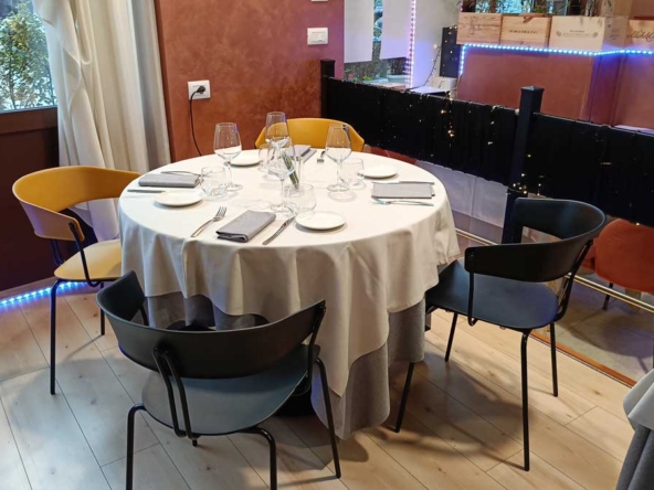 materia prima ristorante di pesce a pescara tavolo