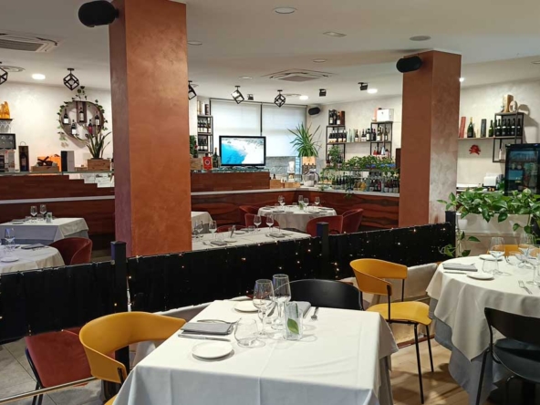 materia prima ristorante di pesce a pescara vista locale da saletta superiore
