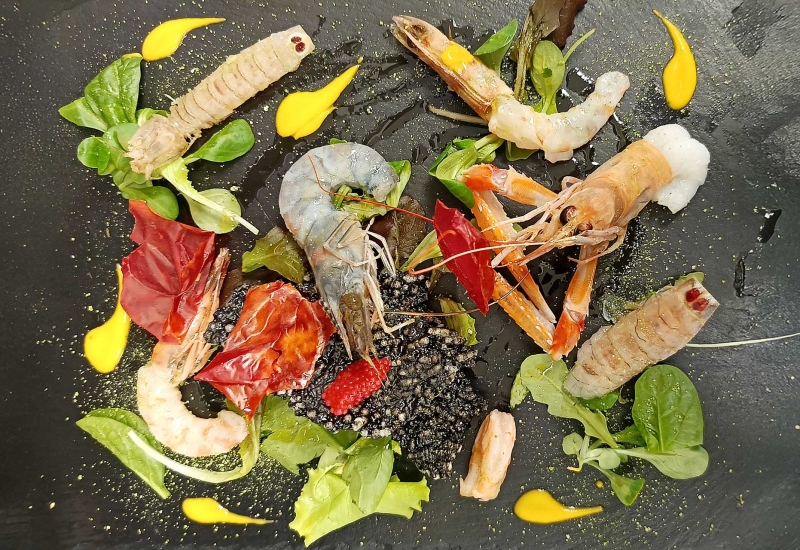 piccolo crudo materia prima pescara